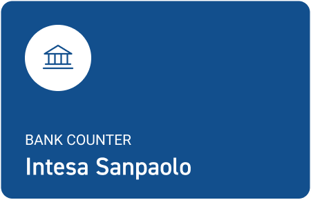 Building icon with the text Intesa Sanpaolo